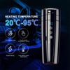 Car Heating Cup, 12V/24V 400mL Stainless Steel Heated Travel Mug Car Use Smart Temperature Control Electric Kettle for Coffee Tea Milk
