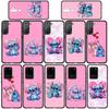 Чехол для телефона Samsung Galaxy S25 S23 S22 S24 Ultra FE S8 A05 A06 A15 A16 A36 A37 A35 A54 A55 A56 A57 A25 A26 A53 A17 Синий Лило Кукла Стич Розовый Чехол