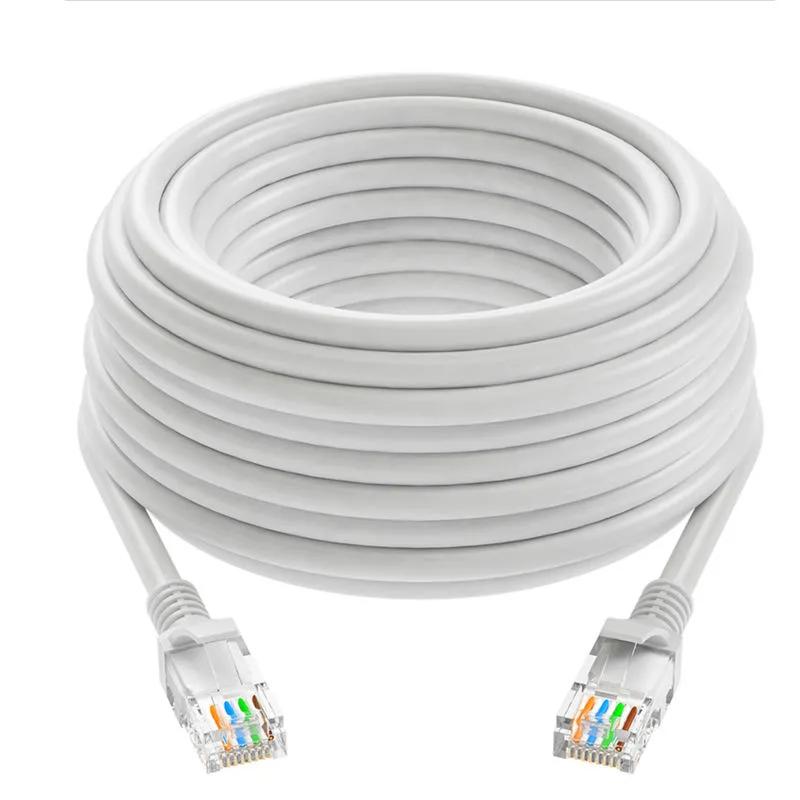 RJ45 Cat5e CAT5 Ethernet LAN Сетевой кабель для ПК PS XBox Интернет-маршрутизатор Белый