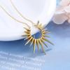 Sun Light Luxury Small Group Cold Wind Women's Collar Chain Couple Pendant