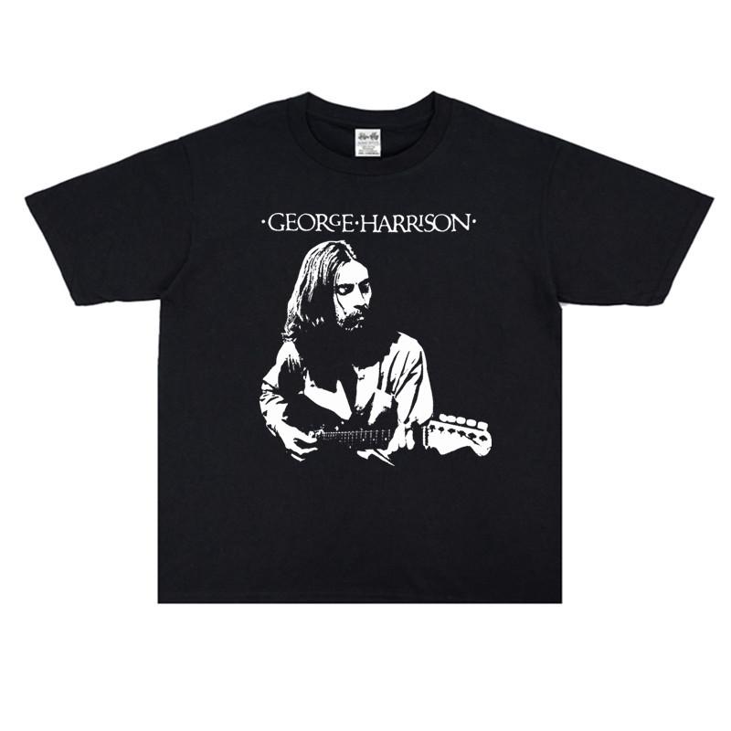 George Harrison Guitar Gift For Fan Shirt Unisex Concert S-5XL B242 Unisex T-Shirt