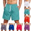 Мужские модные шорты на резинке с кулиской, повседневные брюки