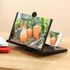 Mobile Phone Screen Magnifier 3D High-definition Magnifying Projector Screen Enlarger for Movies Videos Gaming Foldable Phone Stand