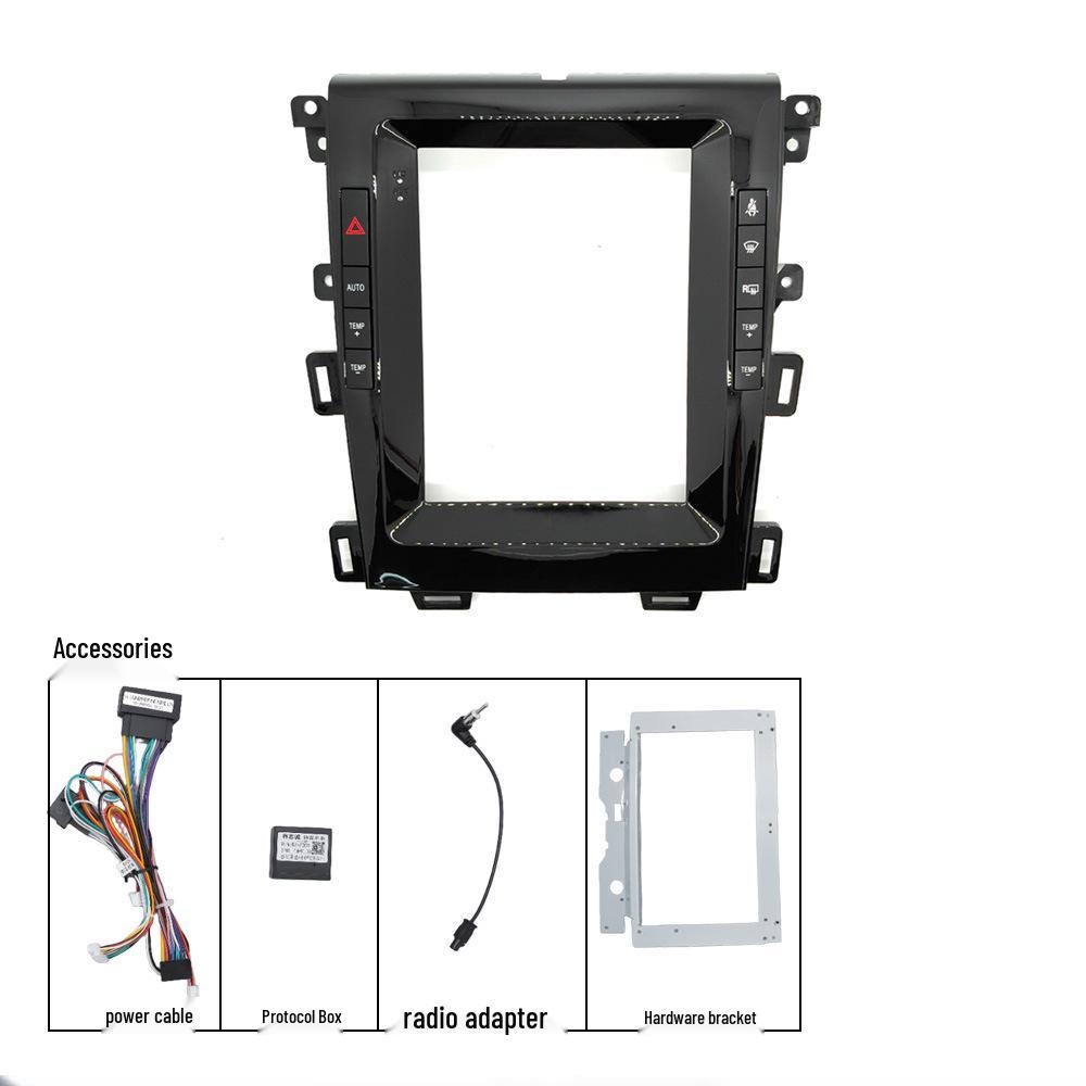 9.7-inch Vertical Screen Car Navigation Frame for 2010-2012 Models