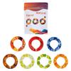 Упаковка из 7 шт. ароматических колец для бутылок с водой, фруктовые ароматизаторы, 0 калорий в сахарных капсулах