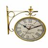 15.24 Cm Nautical Brass Clock Double Sided Clock Station Clock Victorian Clock Home, Office Decor