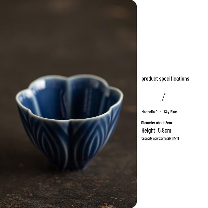 Changbaosen Ceramic Petal Tea Cup