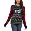 Women's Fashion Christmas Pullover Loose And Lazy Knitwear Christmas Sweater