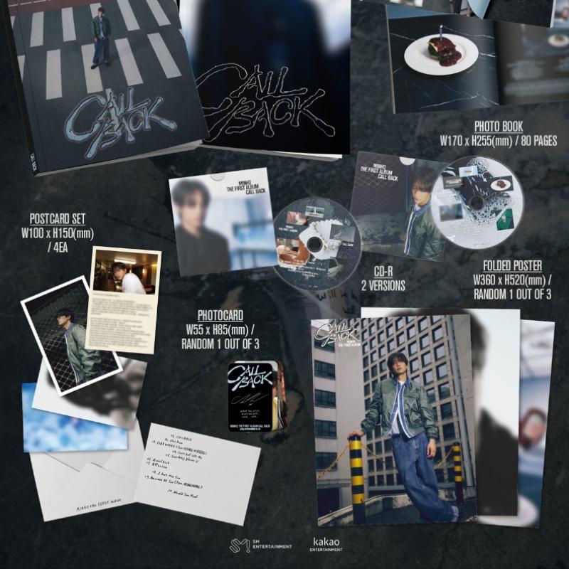 Minho   Call Back Vol. 1 Full Album  Photo Book Ver. 