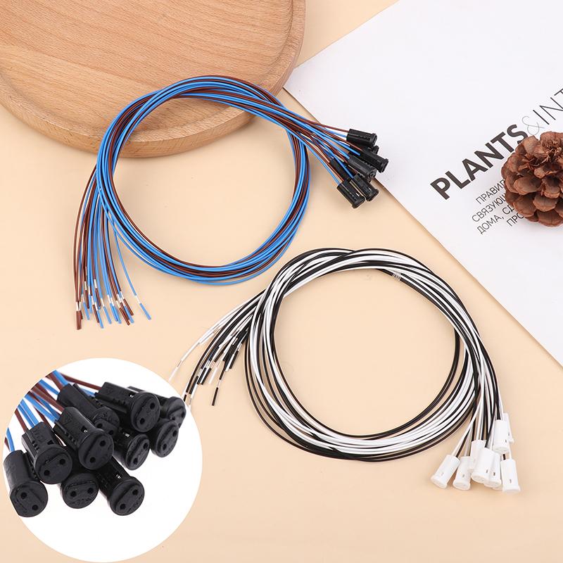 10 шт./лот Длина 60 см Патрон для лампы G4 Стабильный внутренний провод Миниатюрный светодиодный патрон для лампы Лампочка Галогенная лампочка Основание