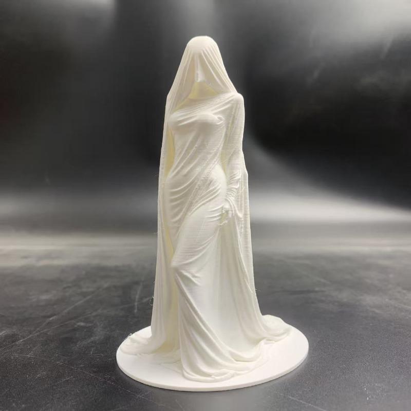 1 шт. 3D Статуэтка Загадочной Женщины в Маске, Фигурка Персонажа, Украшение для Стола, Винного Шкафа, Домашний Декор