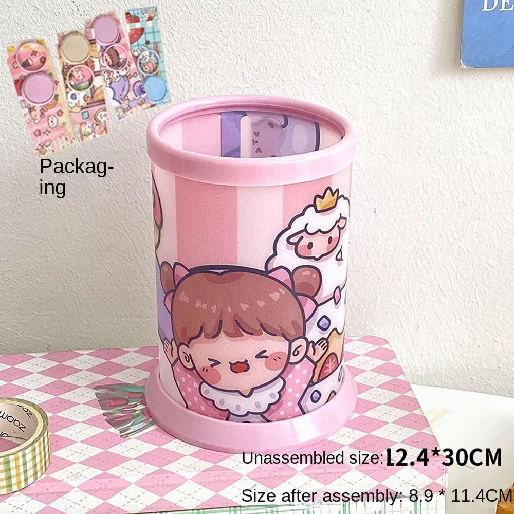 Милый мультяшный держатель для карандашей, канцелярские принадлежности, подарки, контейнер для ручек, практичная коробка для хранения ручек, студенты