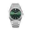 [Authorized Distributor] D1 MILANO Men's Automatic Watch, ATBJ12, Green, Restyled, with Green Stainless Steel Strap