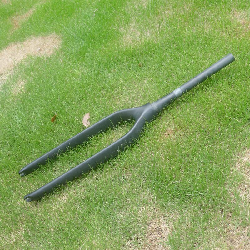 Full Carbon 3K Matt MTB Fork 29er Mountain Bike Fork 29"inch Disc Brake Tapered 1-1/8 to1-1/2 Fork Quick Release MTB QR Fork