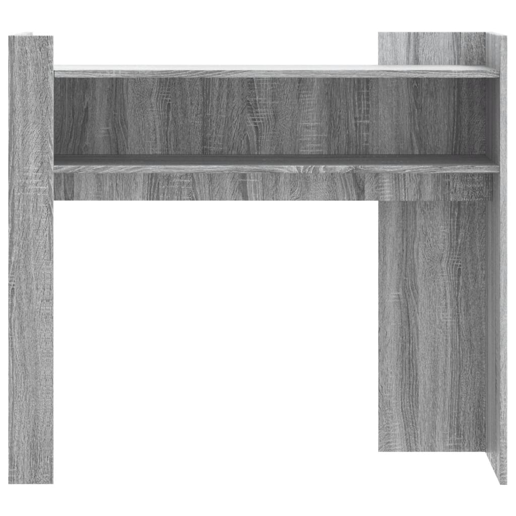Console Table Grey Sonoma 100x35x90 cm Particleboard