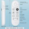 Подходит для пульта дистанционного управления Google CHROMECAST GOOGLE TV G9N9N, сменного пульта дистанционного управления Smart TV Bluetooth Voice Set-top Box
