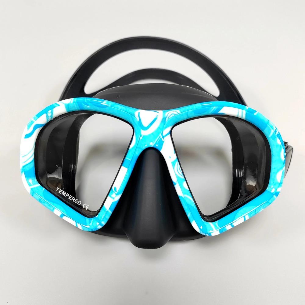 Маска для подводного плавания Камуфляжная Защита от запотевания Снаряжение для подводной охоты Маска для плавания