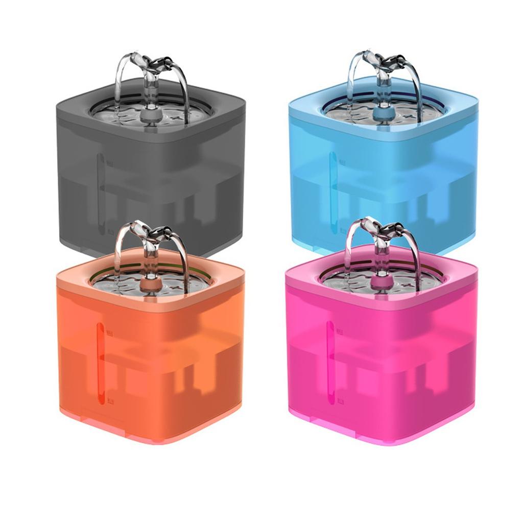 Новое обновление, 2 л, автоматический фонтанчик для воды для домашних животных, фильтр, дозатор, кормушка, умная поилка для кошек, миска для воды, котенок, щенок, собака, питьевые принадлежности