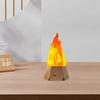 Flame Lamp 3-speed Mode Indoor Atmosphere Lamp Outdoor Camping Decorative Lamp Torch Lamp