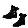 Women's Ankle Boots Snow Boots Winter Thick Cotton Shoes Flat Bottom Plush Warm Comfort Non Slip Cotton Boots