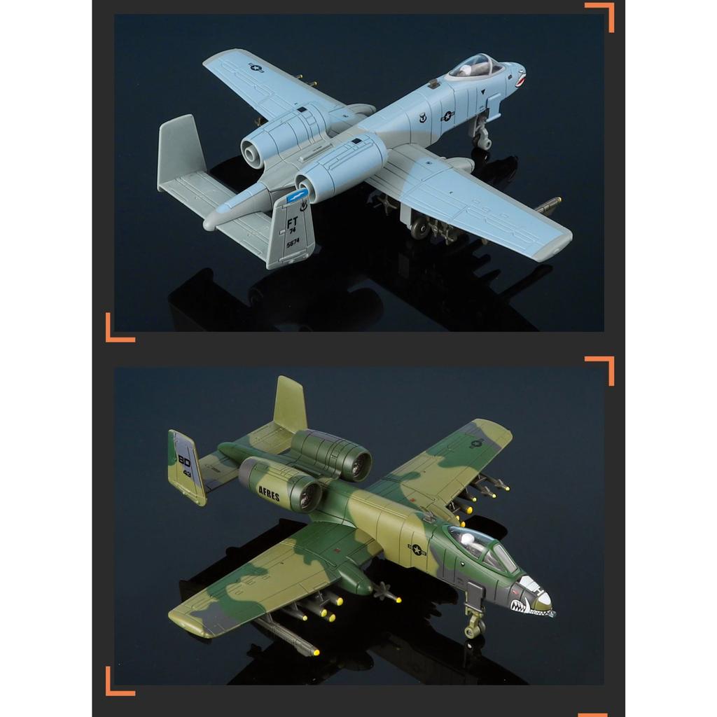 1/72 Штурмовик A-10 Thunderbolt II Игрушечный Самолет Модель Самолета Литой Металлический Самолет Миниатюра Уникальная Коллекция Подарок для Детей