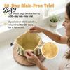 Green Kitchen Storage Solution Beeswax Bread Bags, Reusable Durable Cloth, Preserve Freshness Bakery Bag And Crust Longer, for Homemade