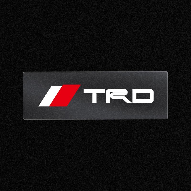 Car Interior Random Stickers Car Steering Wheel Emblem Styling for Toyota TRD GR Corolla Yaris Chr Auris RAV4 Camry Highlander