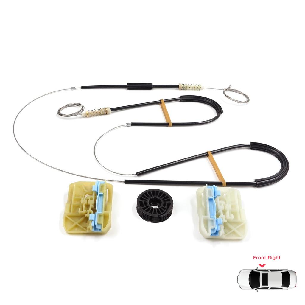 BWR5561 Window Regulator Repair Set Front Right Door for Skoda Octavia MK3 III 5E 2012-2021 4/5 Door 5E0837462