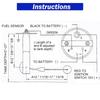 Car 2-inch 52MM Fuel Gauge With A White Dial For Car Instrument Modification Automobile Fuel Gauge Interior Parts