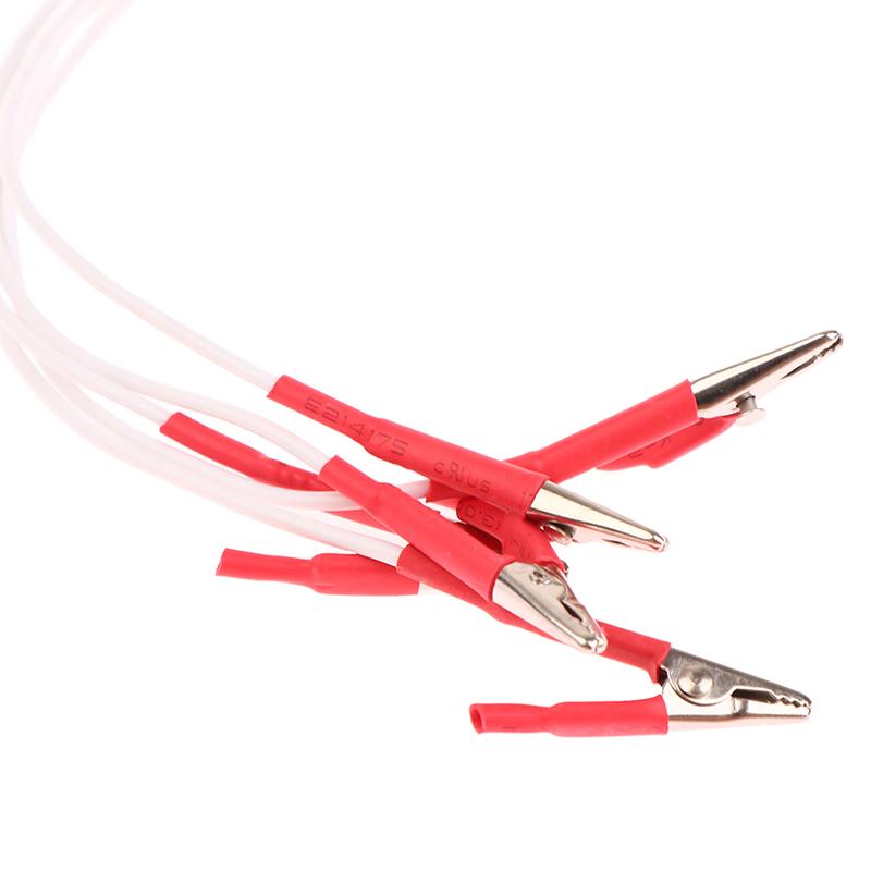 6 шт./лот кабель-зажим типа «крокодил», зажим для игл для акупунктуры для электронного прибора для лечения акупунктурой