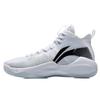 Li Ning Combat Hi Баскетбольные кроссовки Мужские Средняя высота Белый/Черный ABAR059-6