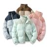 Winter Cotton-padded Men's Korean Version Thick Warm Coat Men's and Women's Casual Windproof Stand Collar