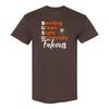 BGSU School Stack T-Shirt - Dark Chocolate