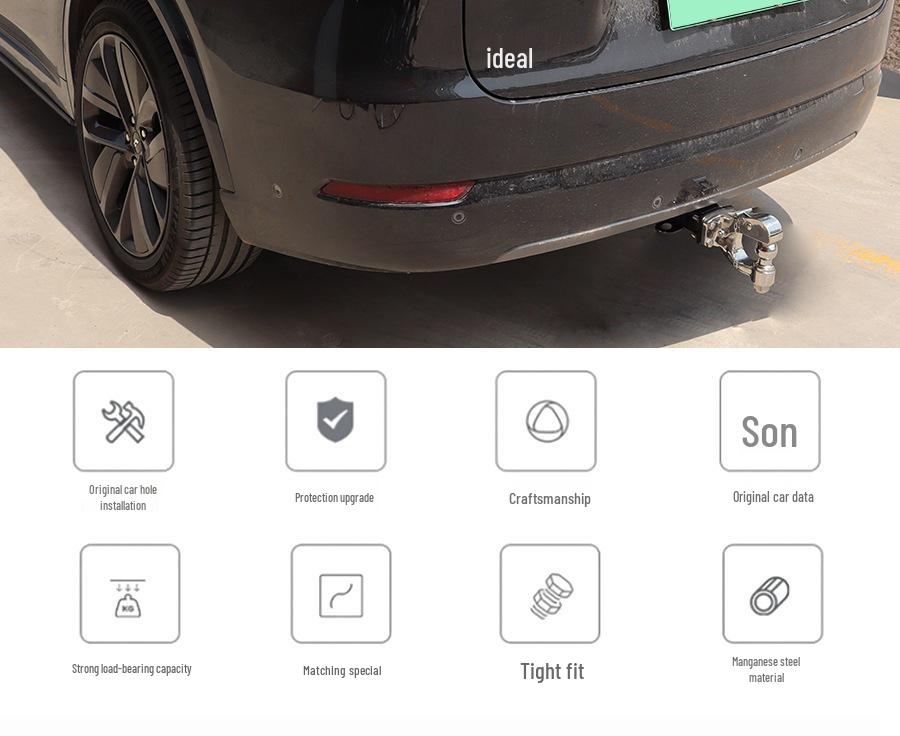 Улучшенное сцепное устройство и буксировочная балка Rogue для Li Auto L9, L7, L8 и ONE.