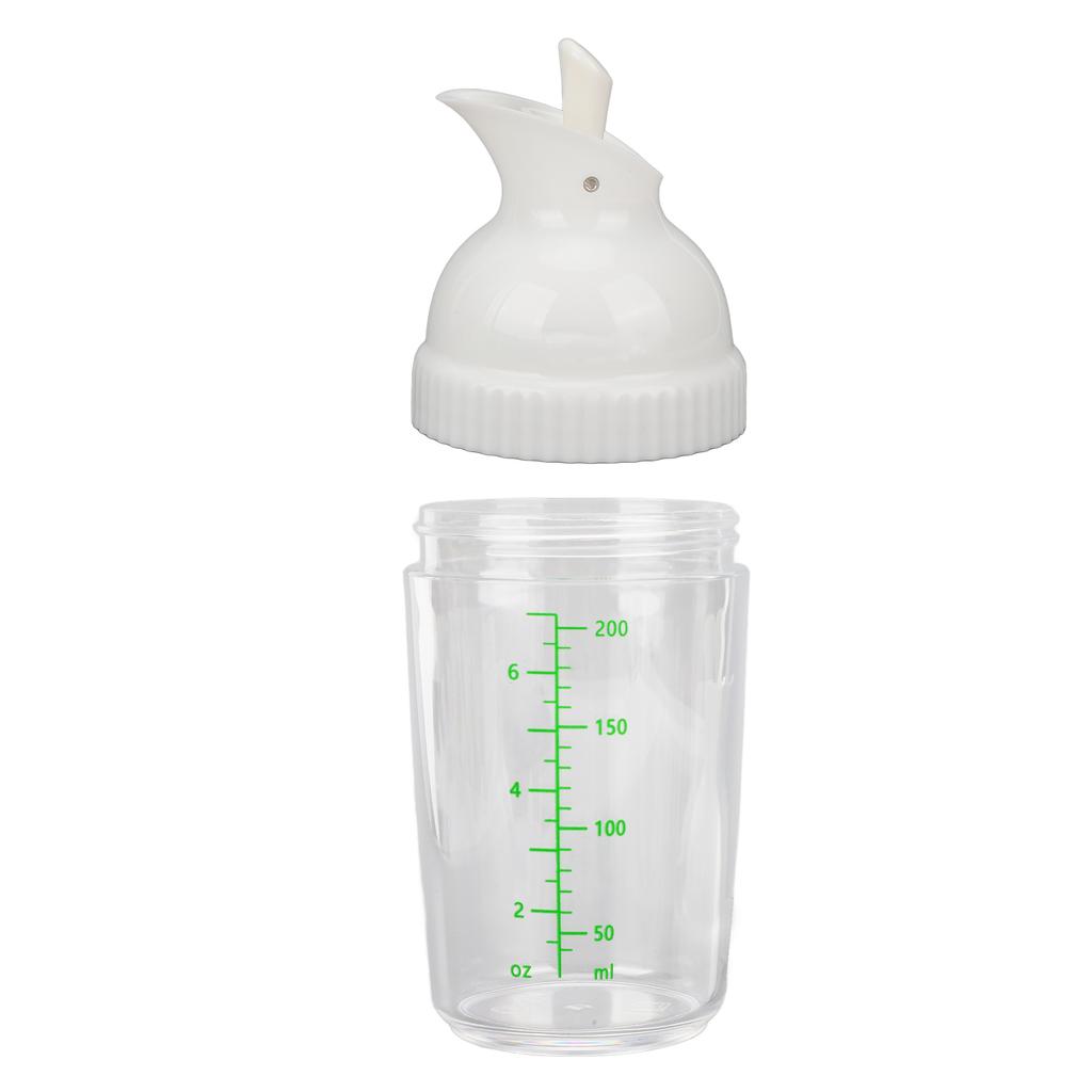 Шейкер для салатной заправки 200 мл, не содержит БФА, предотвращает протекание, банка для салатной заправки с крышкой для кухни