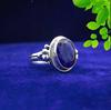 Blue Sapphire Gemstone Ring, Handmade Designer Ring, Birthday Gift, Fashion Jewelry, Statement Ring, 925 Sterling Silver