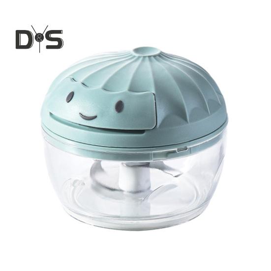 Ручная давилка для чеснока, съемная прозрачная, безопасная для пищевых продуктов, высокоэффективная мясорубка для чеснока, измельчитель с контейнером, кухонная резка для лука и овощей