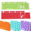 106 Keys Keycap Keyboard PBT Solid Color Backlight Key Caps Replacement Keycap for Mechanical Keyboard