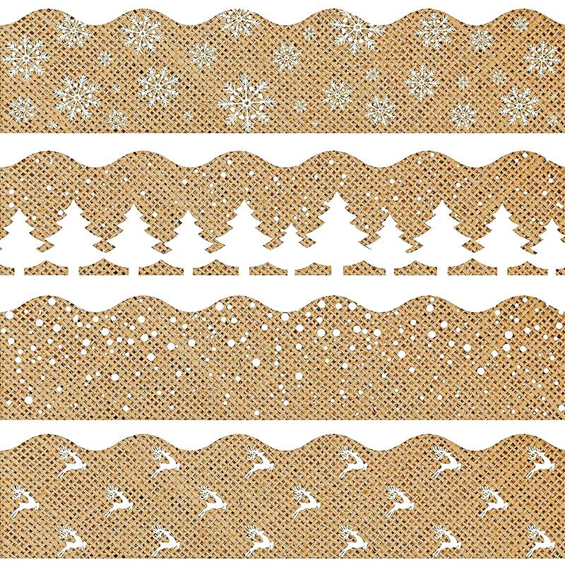 60Pcs Announcement Board Stickers Office Decorations Christmas Snowflake Stickers