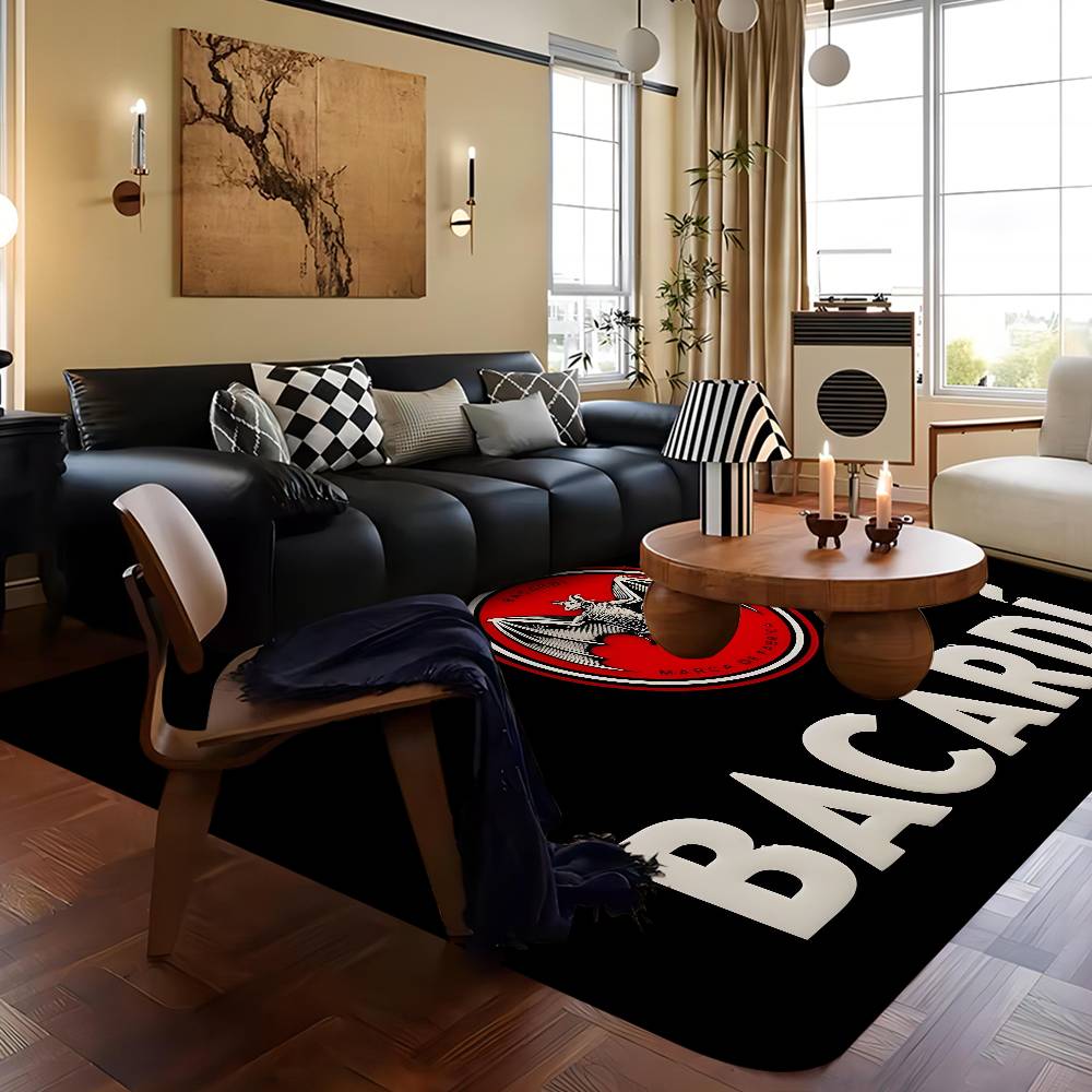 Vampire Bat B-Bacardis Floor Mat Rectangle Anti-slip Home Soft Badmat Front Door Indoor Outdoor Mat Hotel Decor Mat