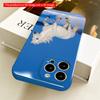 2DFlat White Horse Galloping on Snow All inclusive film hard phone case, compatible with iPhone 18 Pro Max 17 16 15 14 13 12 11