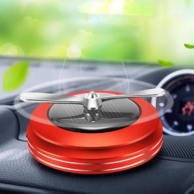 Креативный вращающийся солнечный пропеллер освежитель воздуха для автомобиля диффузор ароматов для автомобилей ароматизатор запах очиститель воздуха украшения