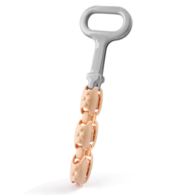 Съемный массажер-растяжитель для спины с роликами для шеи, плеч и спины