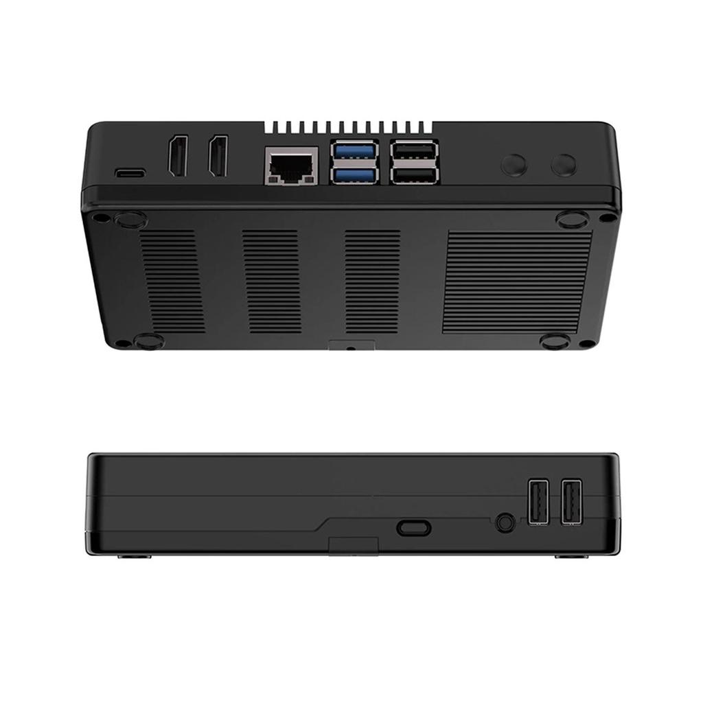 Алюминиевый корпус Argon One V5 для Raspberry Pi 5 с PWM-вентилятором, поддержкой модуля Zigbee, двойным выходом 4K