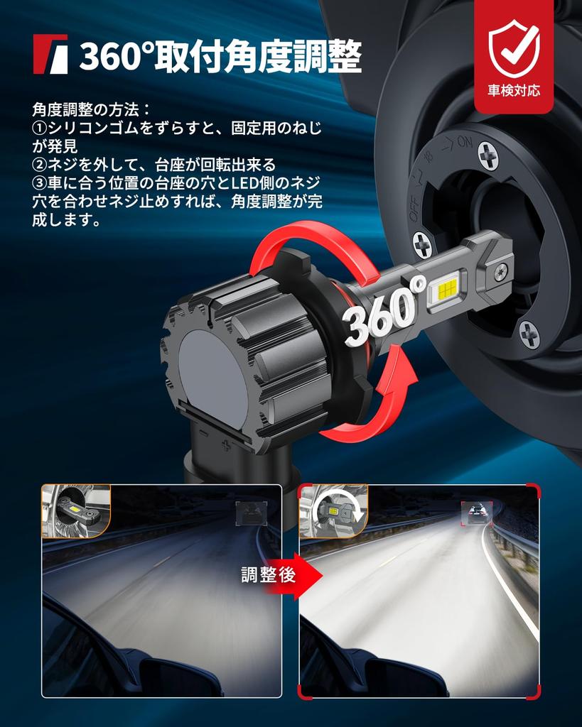 Torchbeam Светодиодная лампа Hb4, 30 000 люмен, 6500K белый, взрывной свет, Pon, совместима с автомобилем