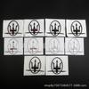 Maserati Logo Modification Emblem for Q4, Quattroporte, Ghibli, and Levante