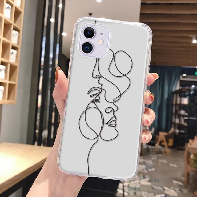 Чехол для Iphone 14 Pro Max, чехол для Iphone 11, чехол для Iphone 13 12 11 Pro Max Xr 8 14 Plus Xs Max Se 2022 12 13 Mini, мягкий силиконовый чехол