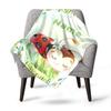 Ladybug Home Customize Your Name Blankets Comfortable Soft Lightweight Multiseasonal Blanket For Picnics Sofas Offices Beds Living Rooms Perfect Gift