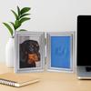 DIY Pet Pawprints Picture Frame Foldable Pet Handprint Shadowbox DIY Craft Project