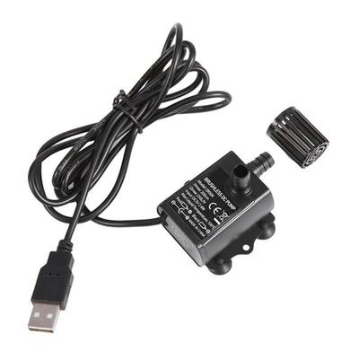 Мини Ультра Тихий Погружной Насос Аквариум Сад Пруд USB Фонтан Водяной Насос DC 5В 250Л/ч QR50A